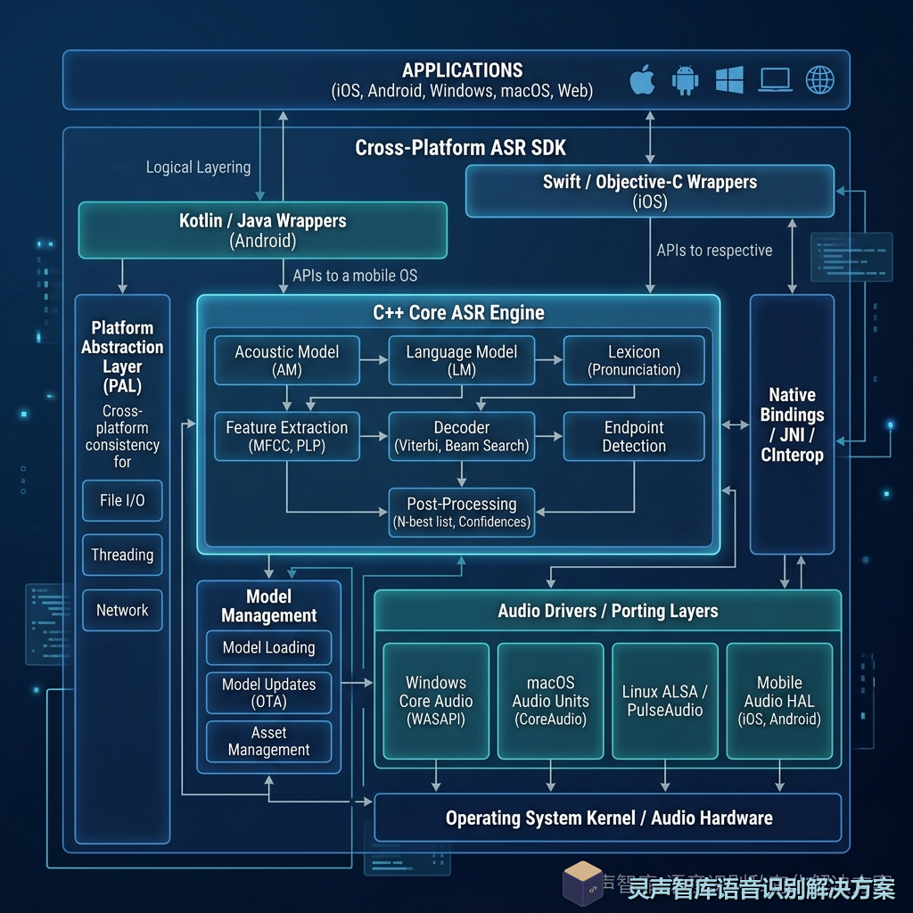 跨平台 SDK 架构图
