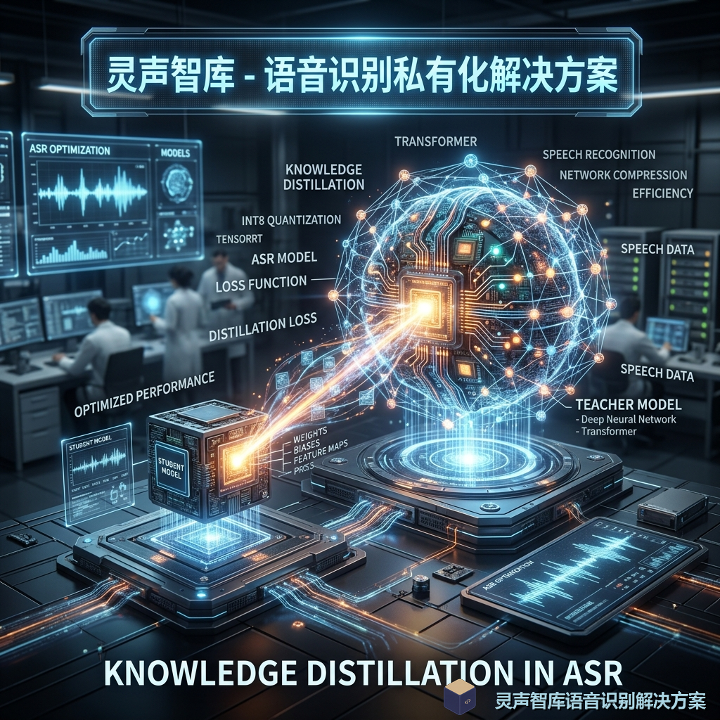 语音识别大模型知识蒸馏图
