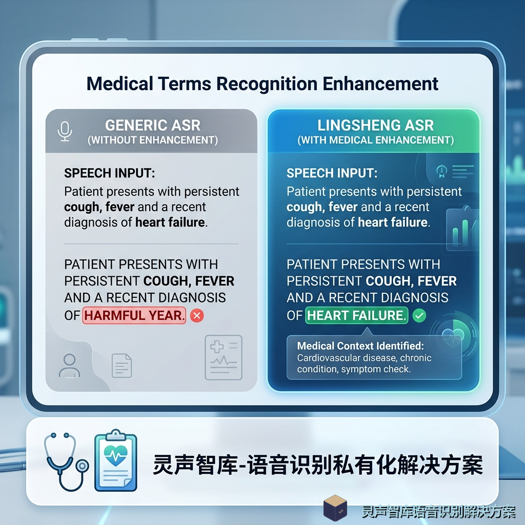 医疗语音识别应用场景图