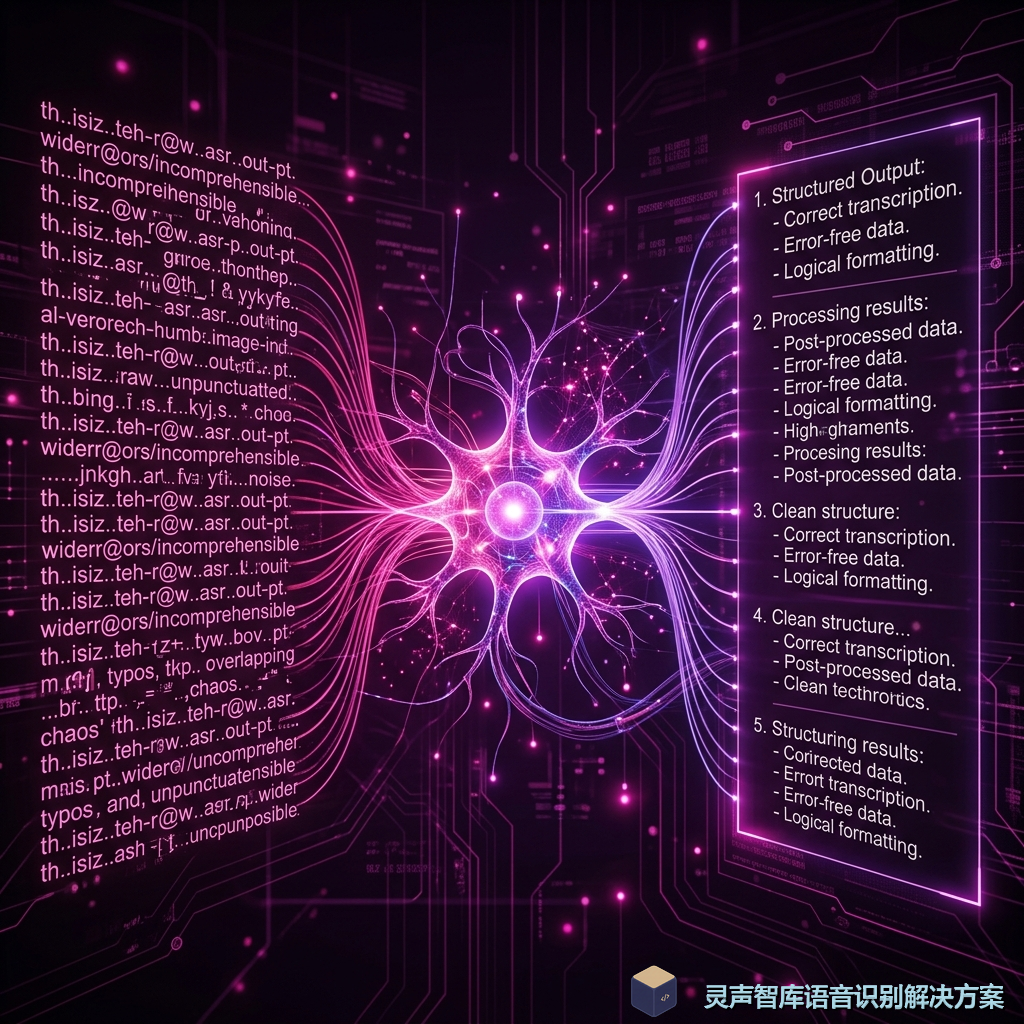 ASR后处理定制技术原理