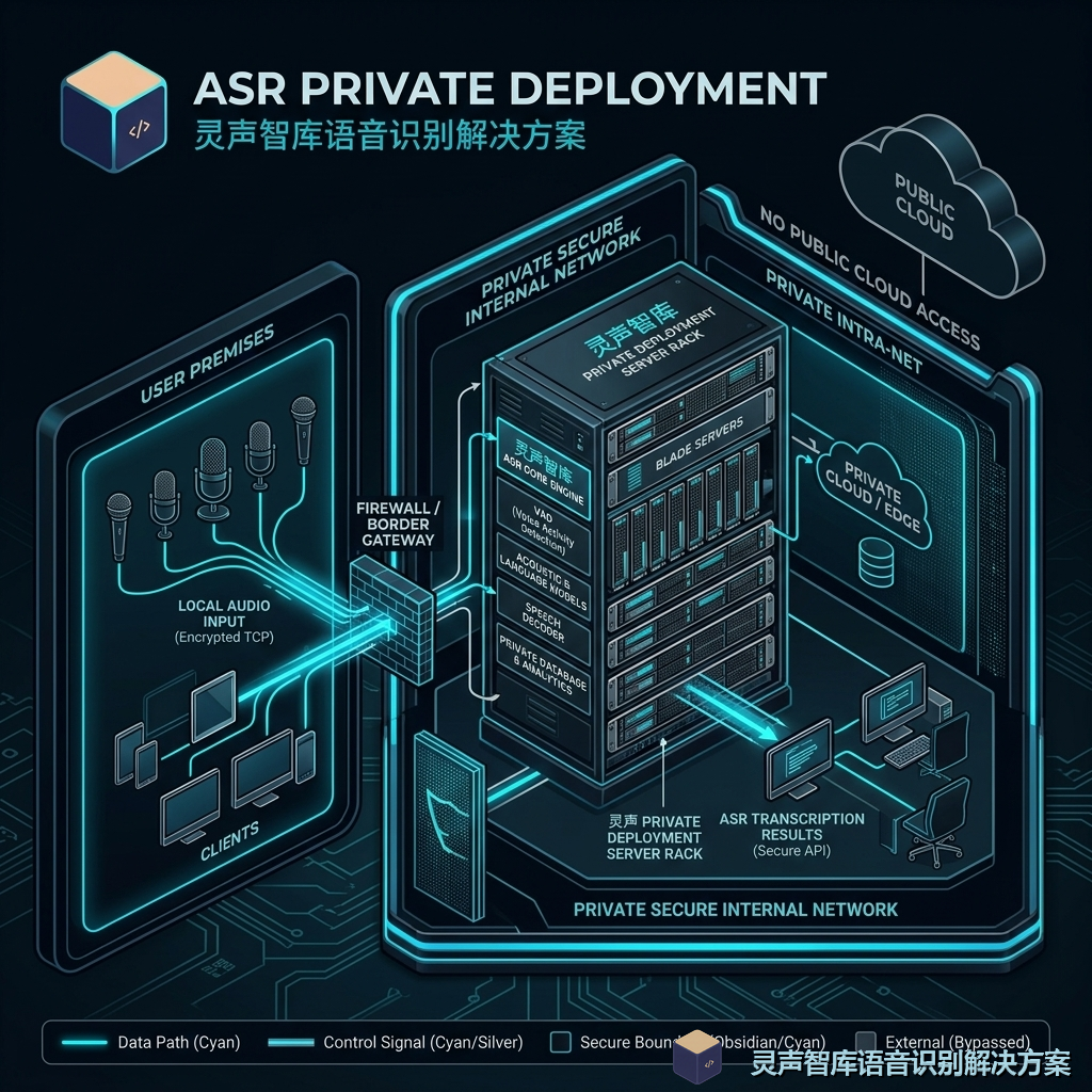 ASR 私有化部署架构原理图