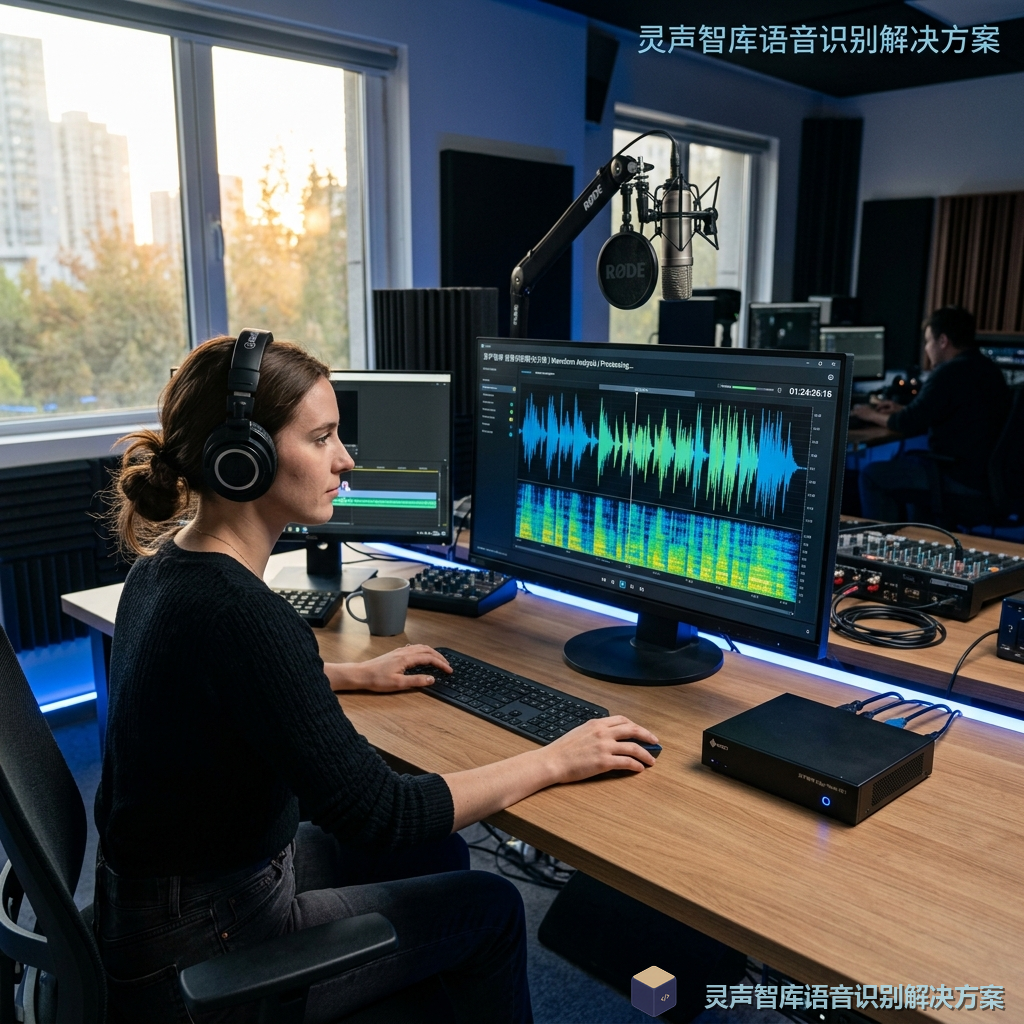 专业视频创作工作室中的边缘计算语音识别处理场景