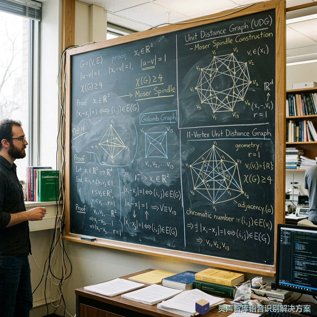 OpenAI 推理模型攻克 80 年数学难题“平面单位距离问题”：从符号逻辑突破看离线语音转写的深度语义分流
