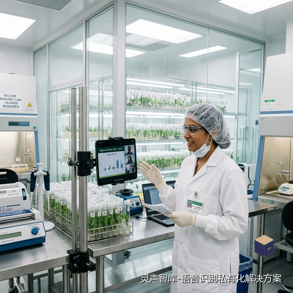 私有协议加固与断网运行：基于灵声智库的保密香蕉培育数据语音采集终端
