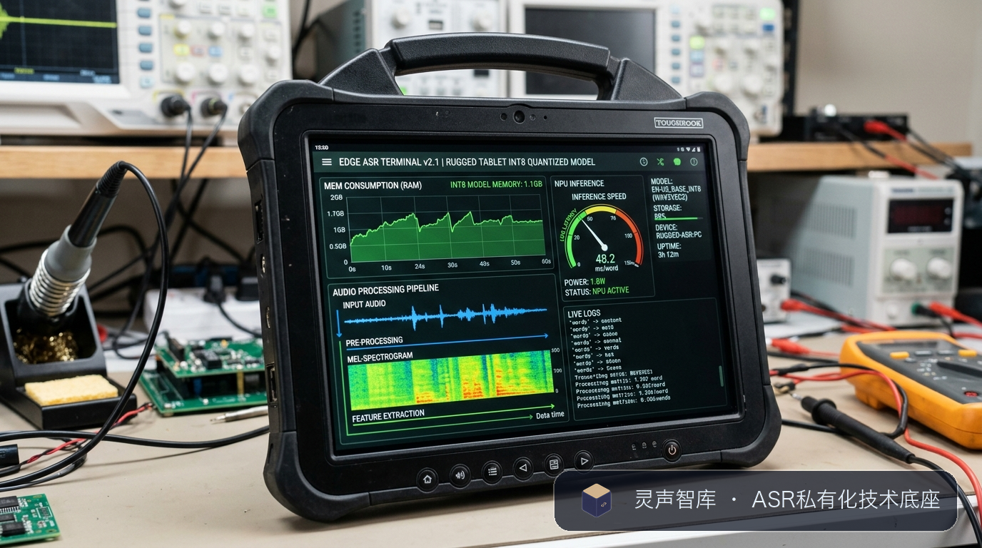 工业级手持终端与嵌入式工控机离线语音转写系统