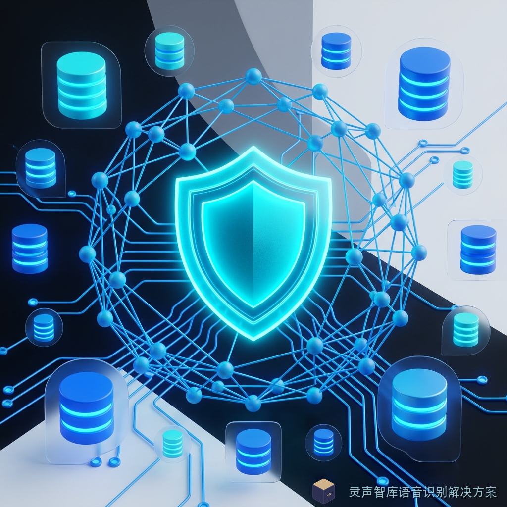 金融核心专网物理隔离与离线语音转写架构图