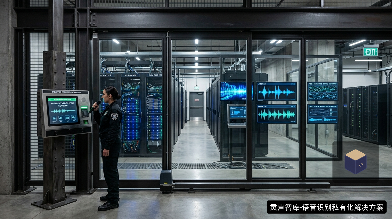 金融监管总局声学资产安全合规整改架构与银行数据中心物理隔离本地 ASR 部署全景图